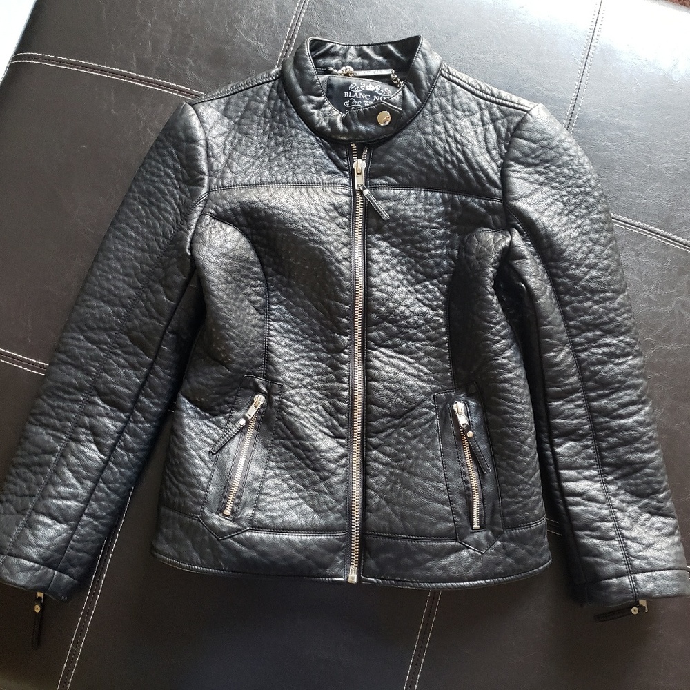Blanc Noir Leather Jacket